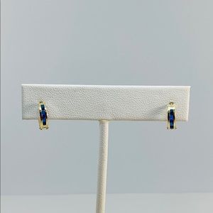 ❤️ 10k solid gold tiny huggies hoop earrings